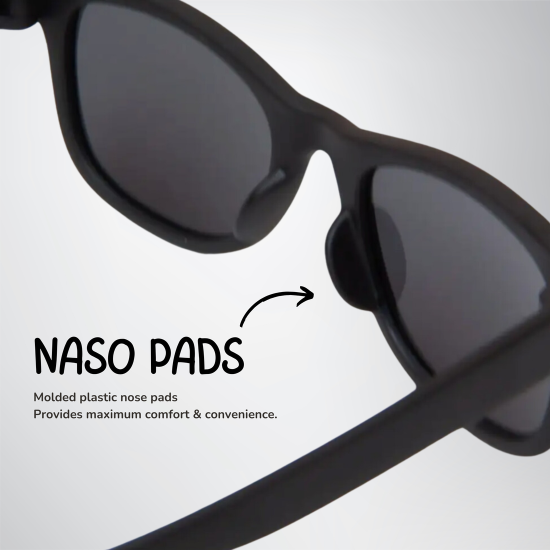 Sun Seekers Baby Sunglasses - Unisex - Black