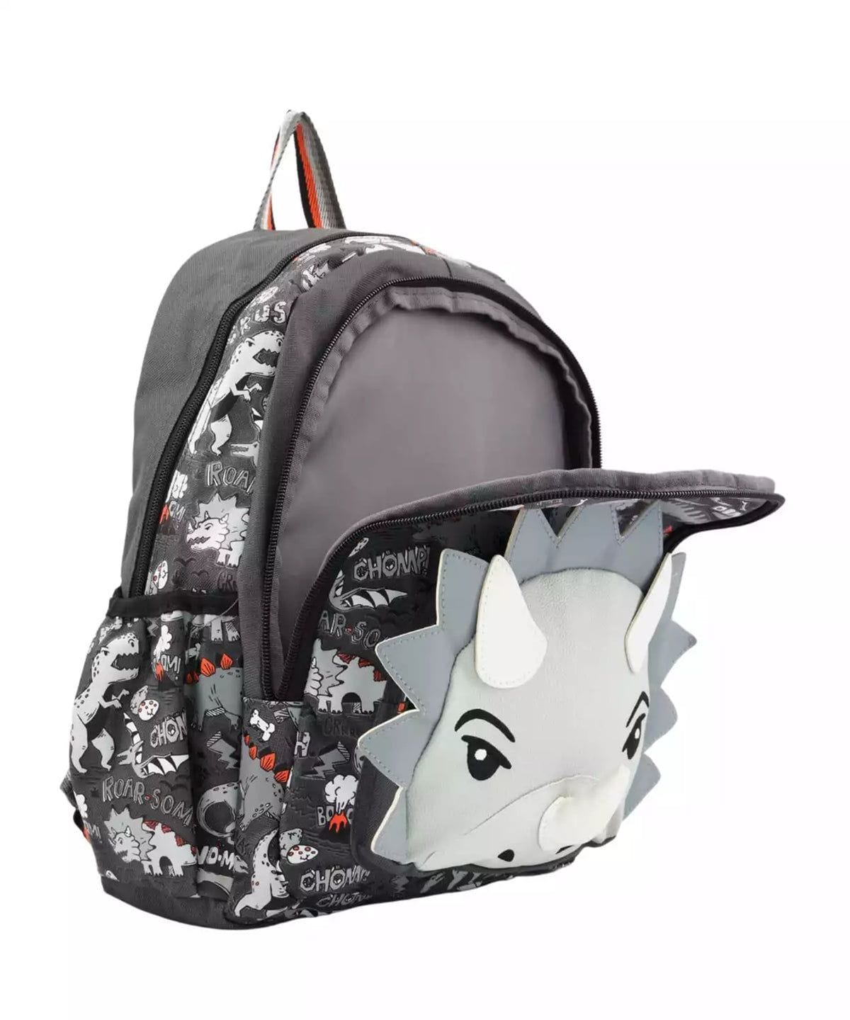 Character Backpack with 3 Zip Compartments