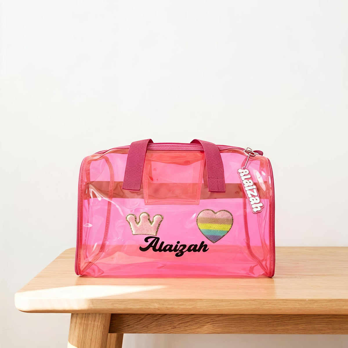 Jelly Duffle Bag with Shoulder Strap
