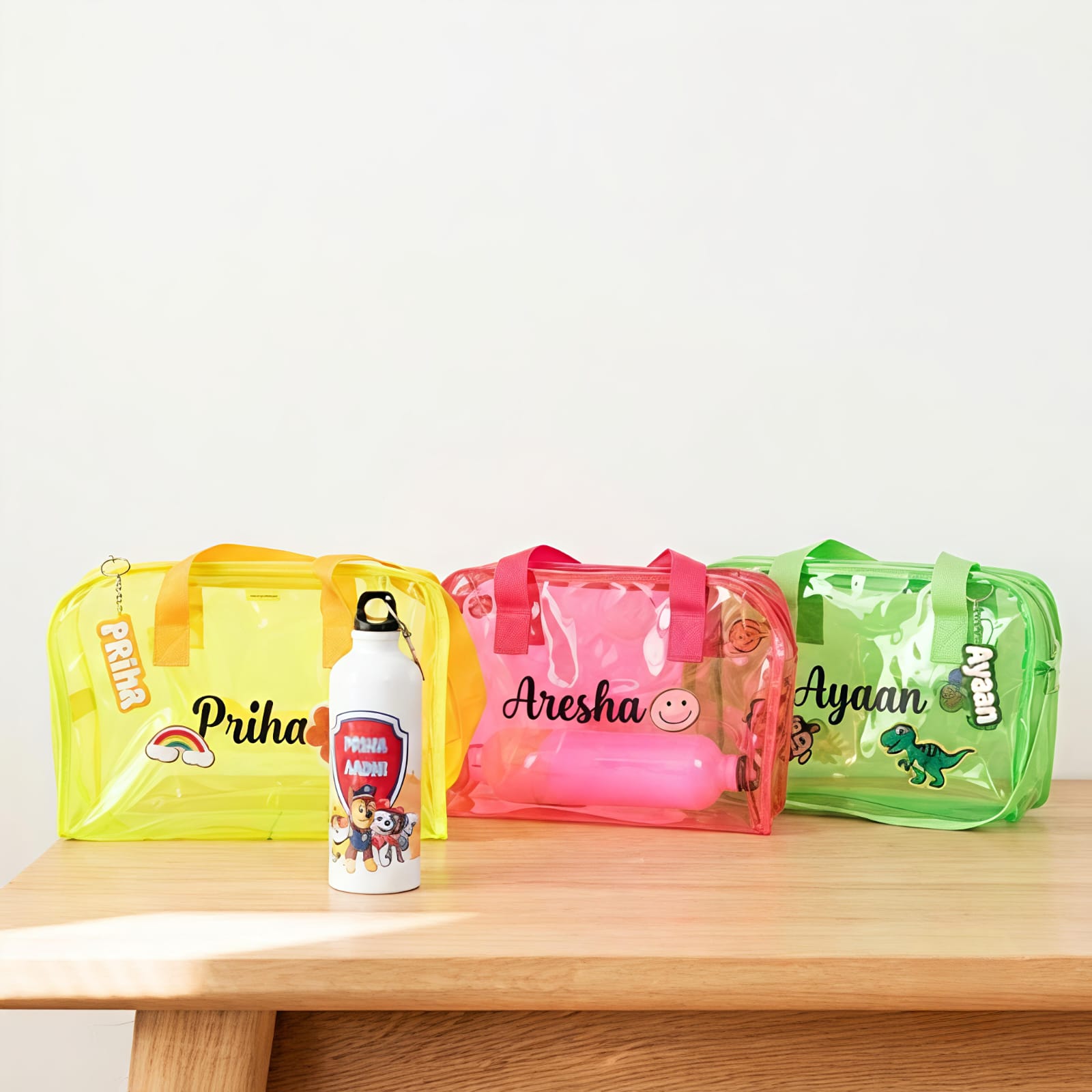 Jelly Duffle Bag with Shoulder Strap