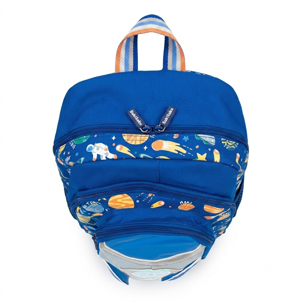 Character Backpack with 3 Zip Compartments