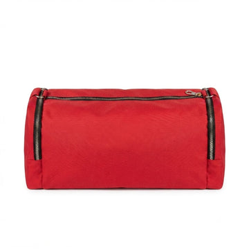 Canvas Duffle Bag with Zip Closure