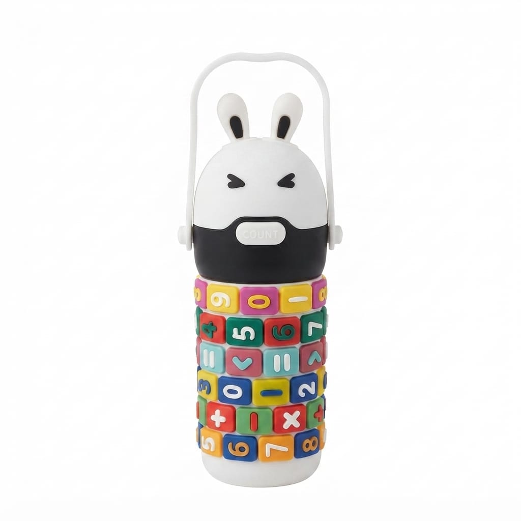 Math Puzzle Water Bottle