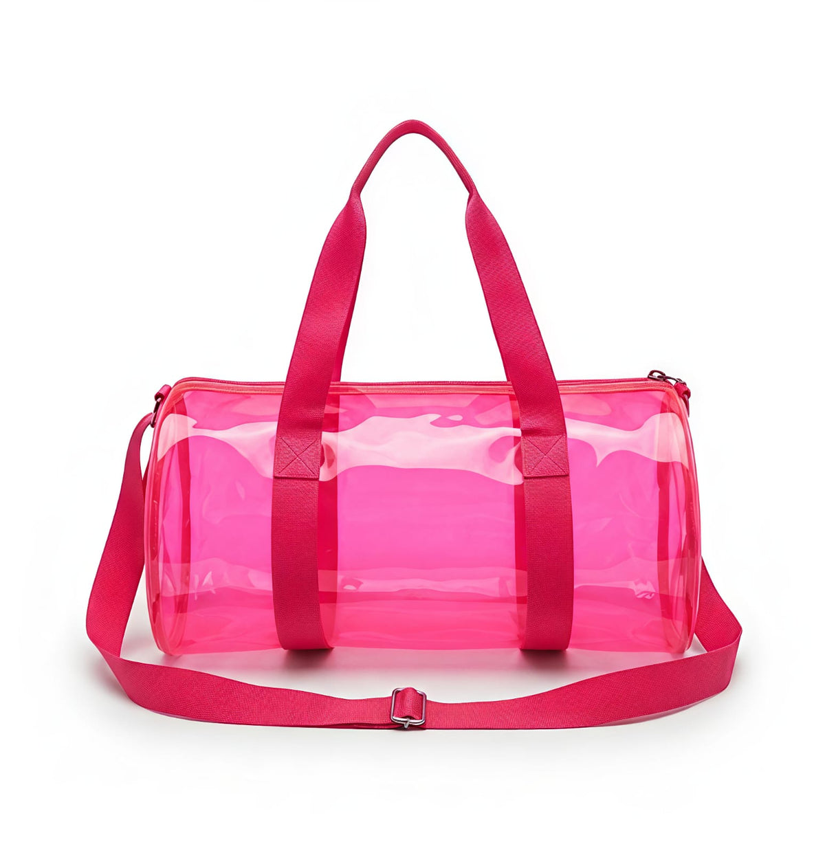 Jelly Duffle Bag with Shoulder Strap