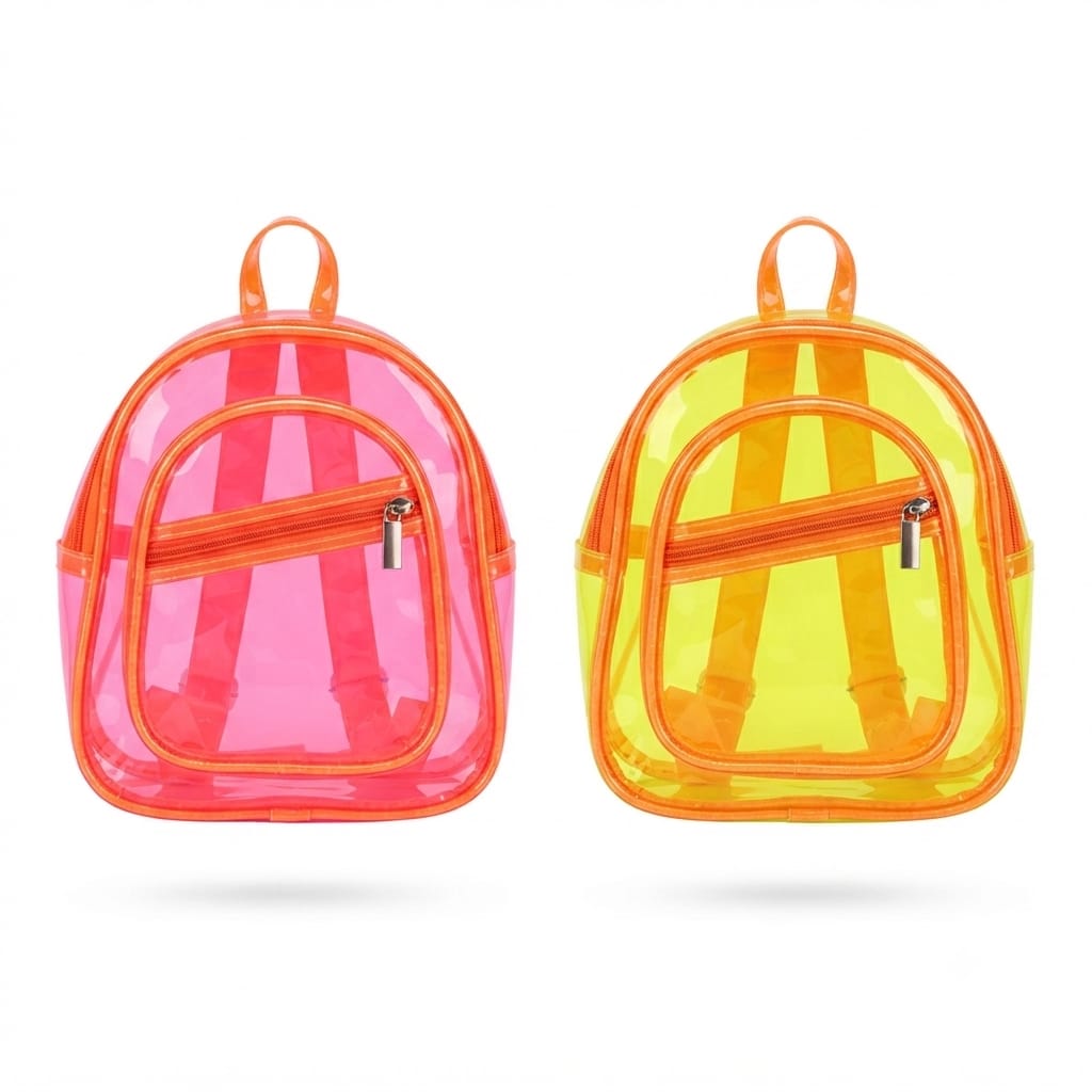 Dual Tone Jelly Mini Backpack