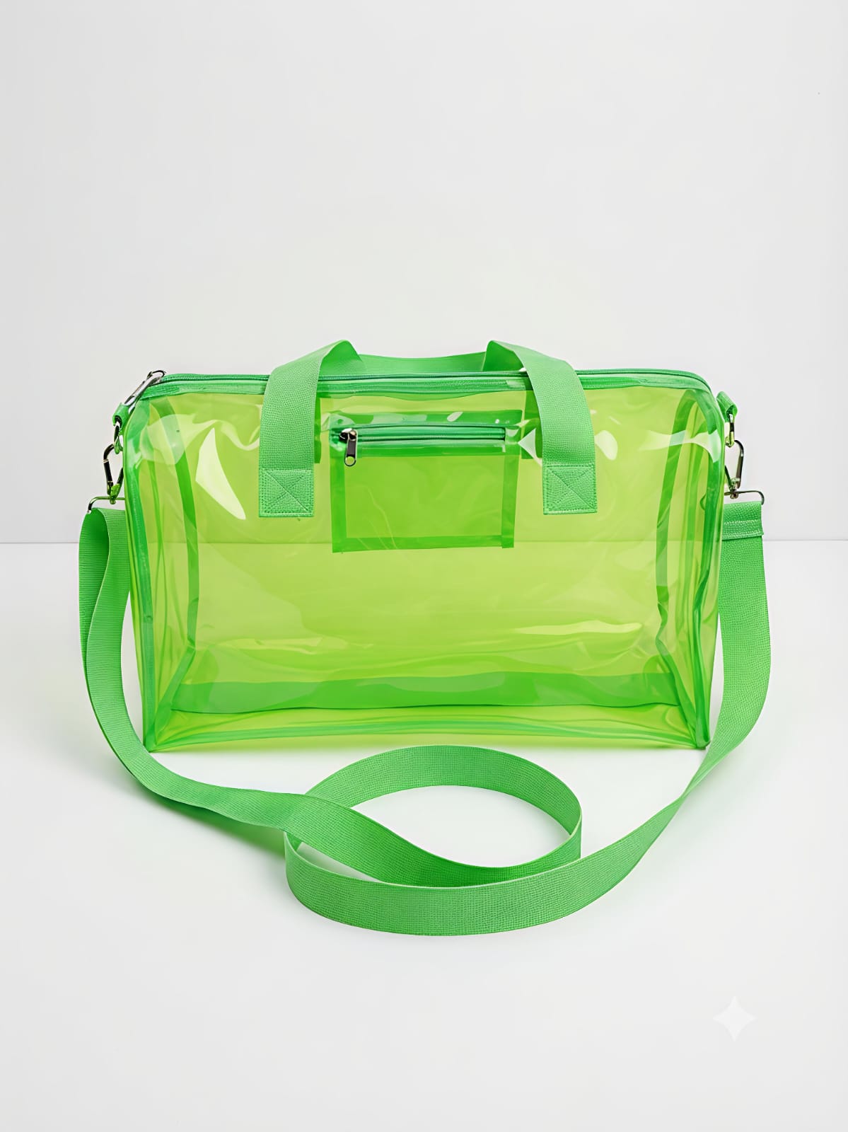 Jelly Duffle Bag with Shoulder Strap