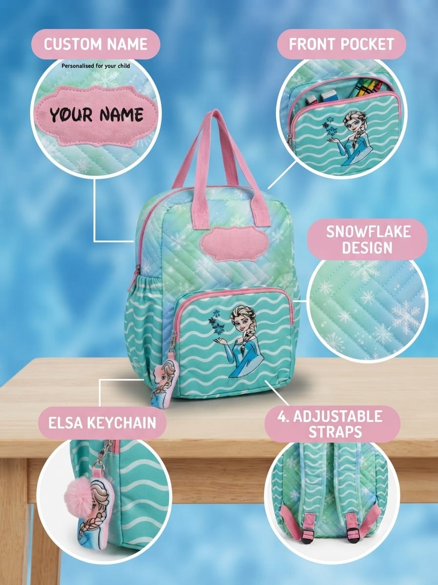 Kids Backpack with Playful Printed Design