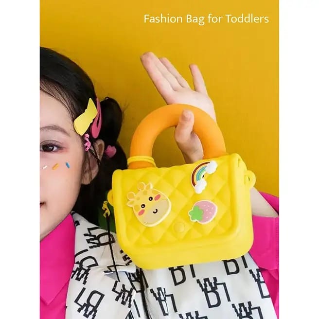 Toddler Sling Bag with Cute Patch Design