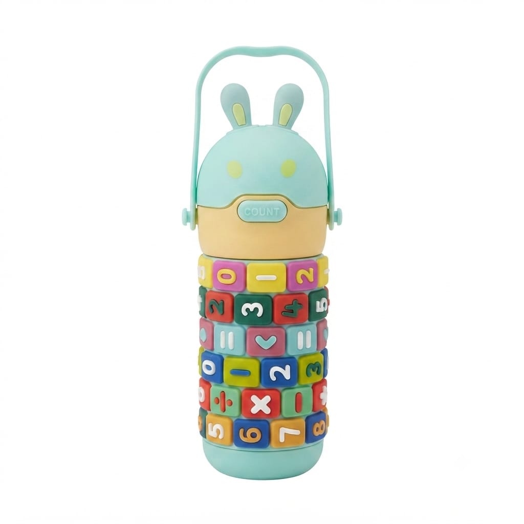 Math Puzzle Water Bottle
