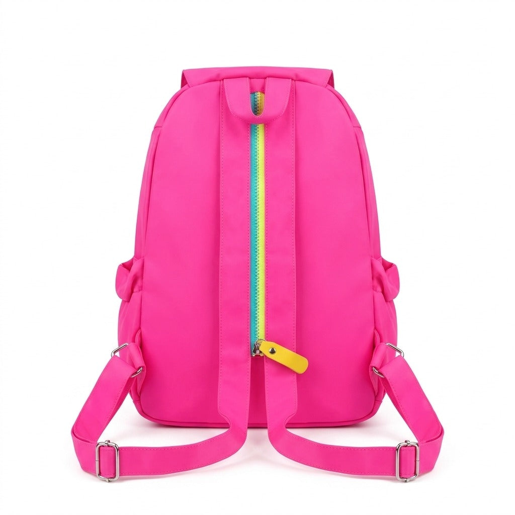 Rainbow Zip Backpack