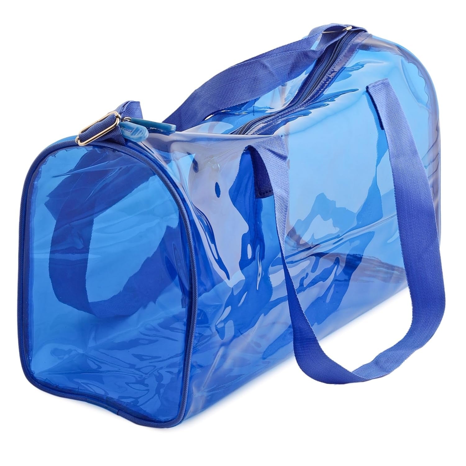 Jelly Duffle Bag with Shoulder Strap