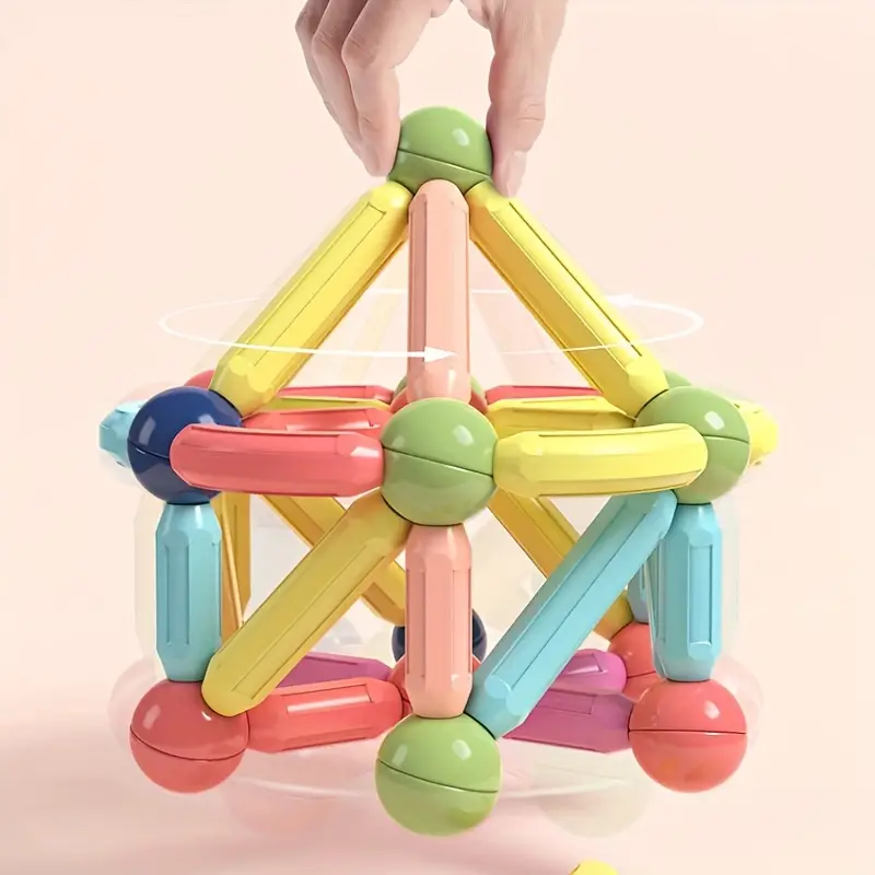 25 Pieces - Magnetic Construction Toy
