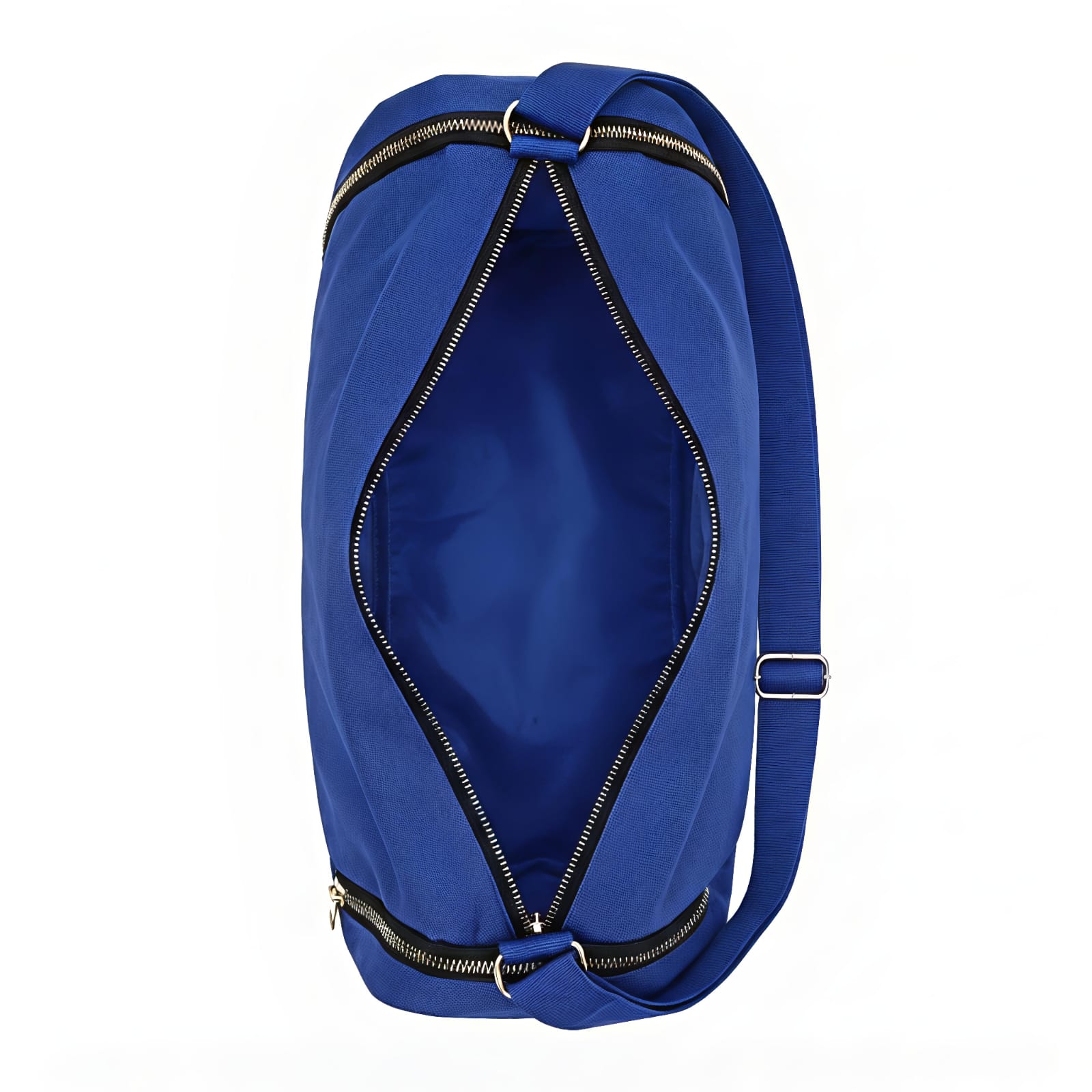 Canvas Duffle Bag with Zip Closure
