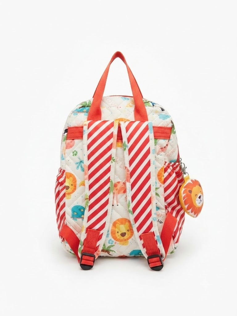 Kids Backpack with Playful Printed Design