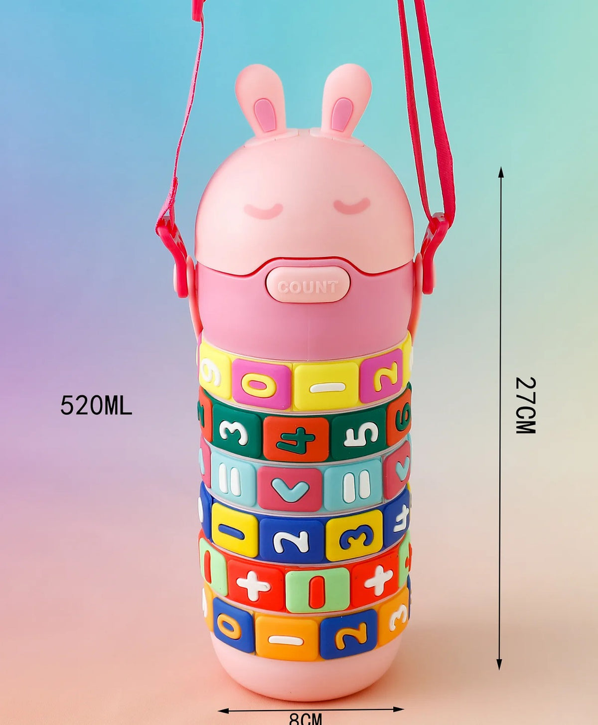 Math Puzzle Water Bottle