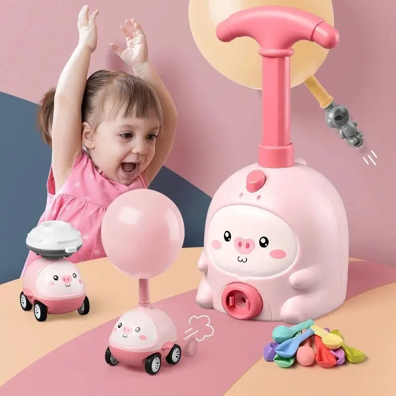 Aerodynamic Balloon Toy Car