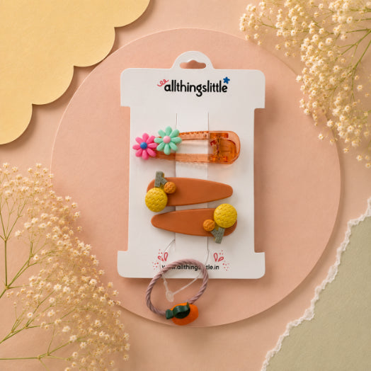 Tangerine Tree Character Clip and Band Set