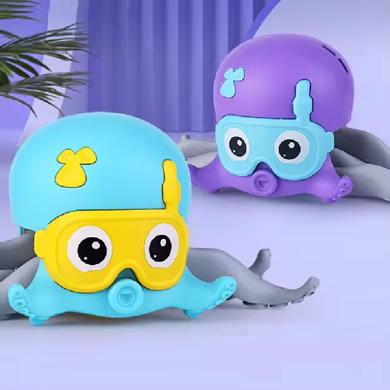 Crawling Octopus Baby Toy