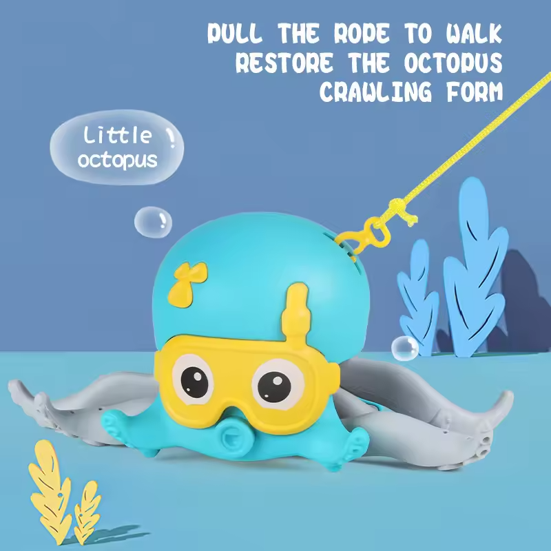 Crawling Octopus Baby Toy