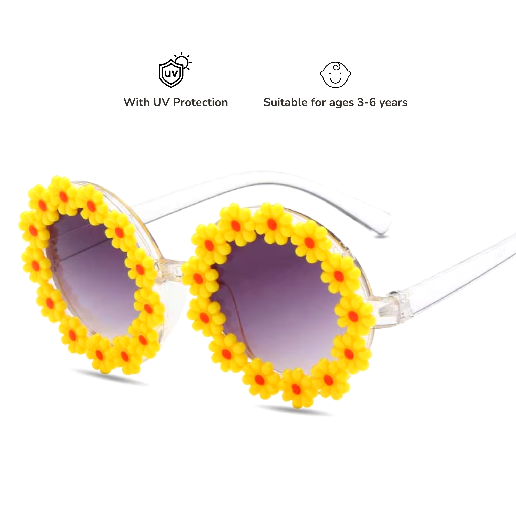 Daisy Bloom Kids Sunglasses (3-8 Years)