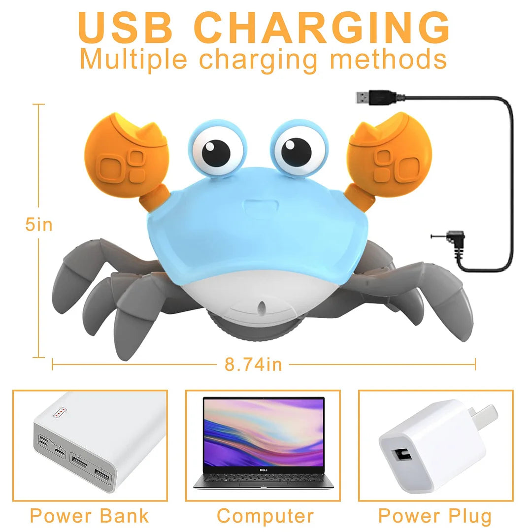 Crawling Crab Baby Toy