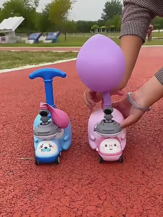 Aerodynamic Balloon Toy Car