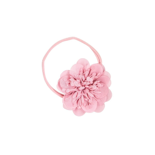 Baby Headband With Large Pink Flower